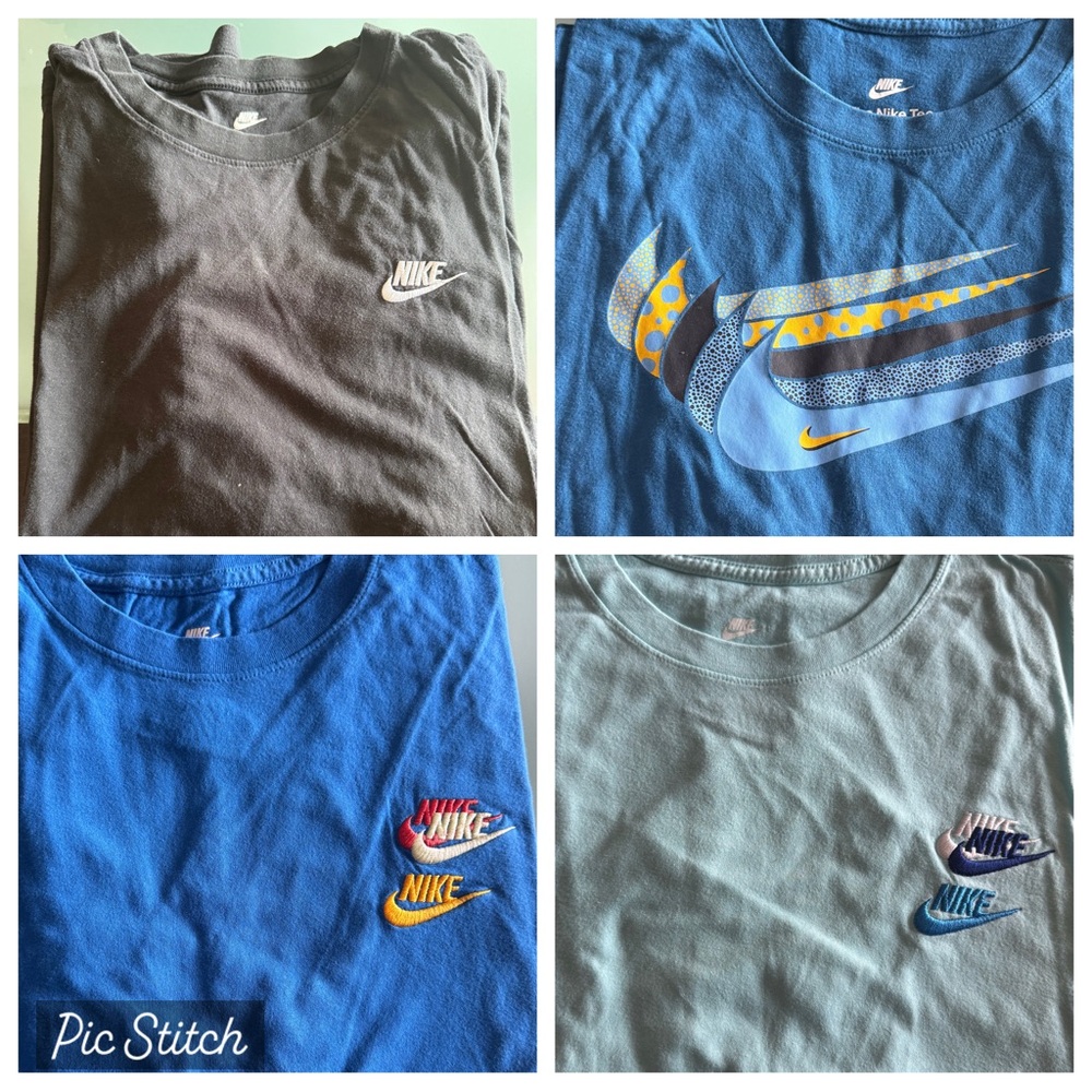7 Nike T shirts- large bundle
